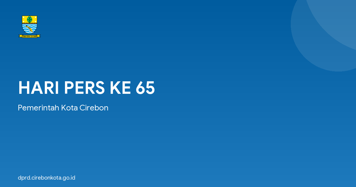 HARI PERS KE 65