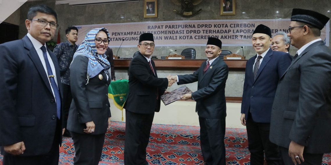 DPRD Kota Cirebon Sampaikan Rekomendasi LKPJ, SKPD diminta Bekerja Lebih Optimal