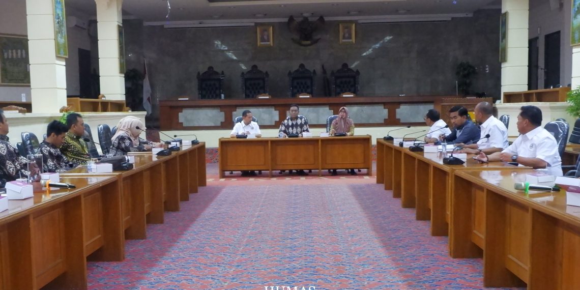 Penerimaan Tamu dari Purbalingga dan Tangerang Selatan