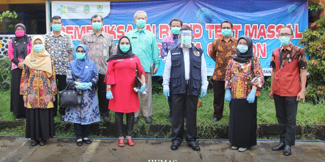 Pansus Covid-19 Tinjau Rapid Tes Massal, Ketua Pansus: Semoga Hasilnya Baik