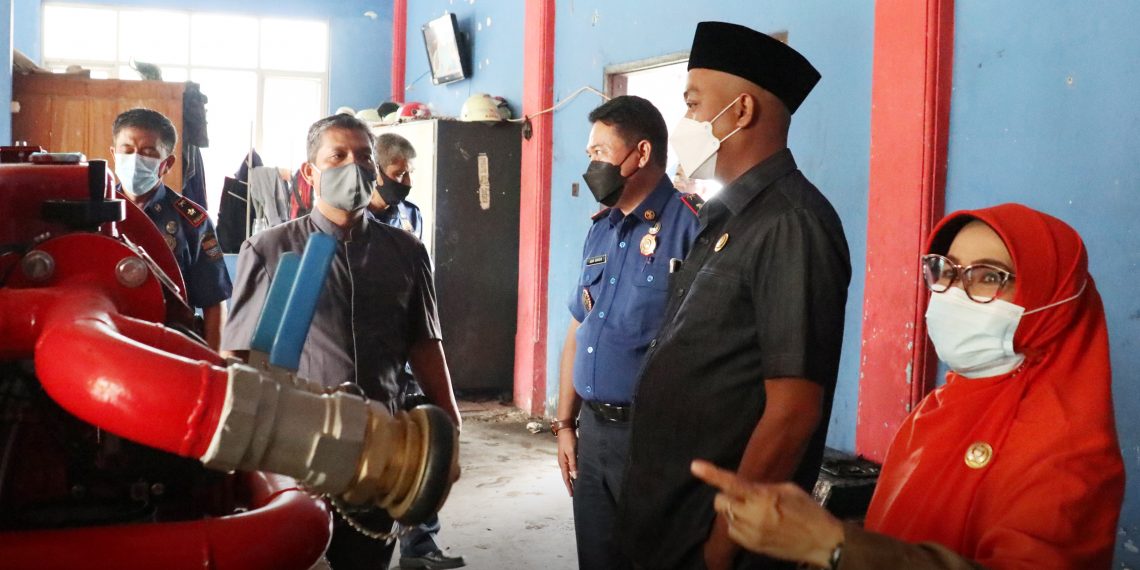 Sambangi Kantor Damkar, Komisi I: Prihatin dan Perlu Perhatian Lebih