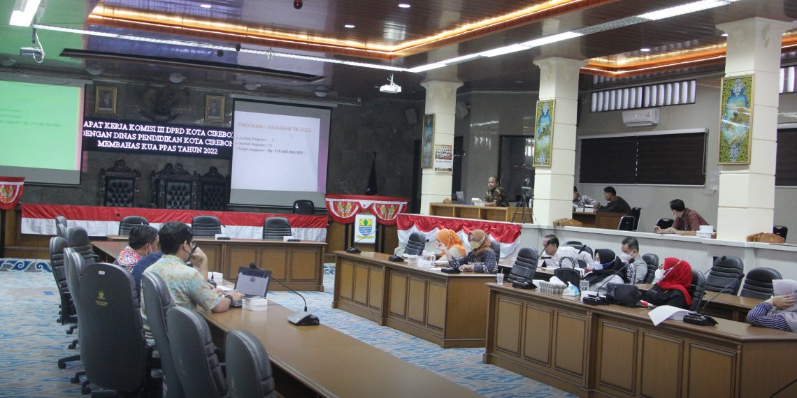 Bahas KUA-PPAS 2022 Disdik, Dewan Beri Beberapa Catatan