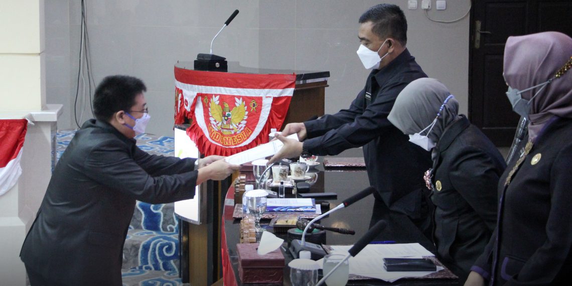 DPRD Setujui Raperda Perubahan APBD 2021, Walikota Tetap Prioritaskan Penanganan Covid-19