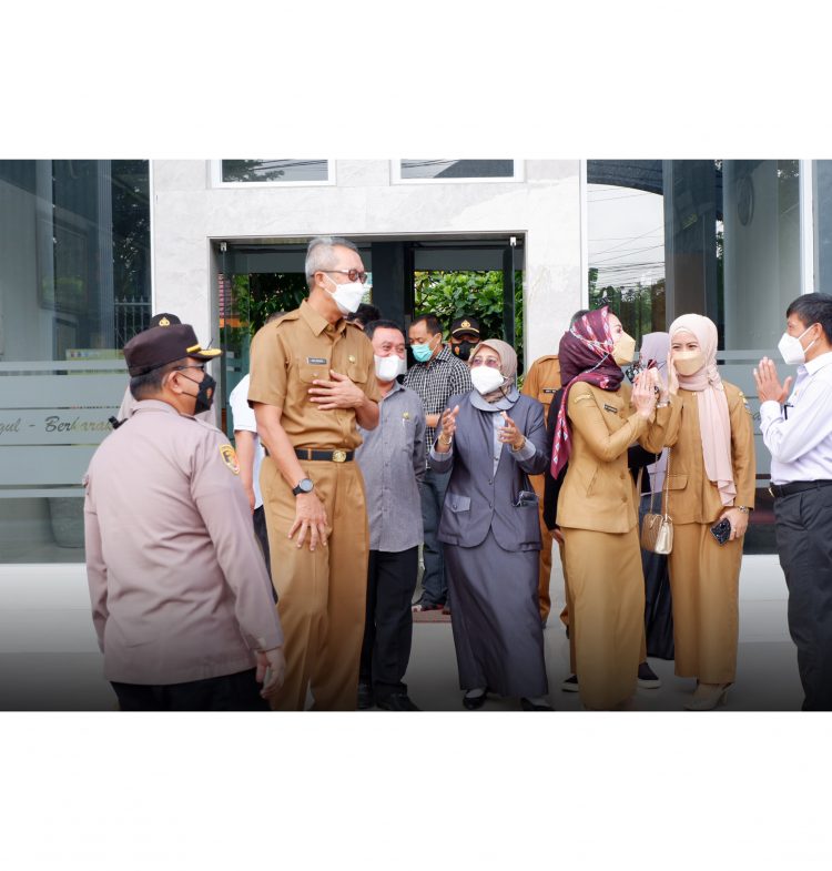 Peninjauan simulasi pembelajaran tatap muka terbatas (PTMT) 100 persen