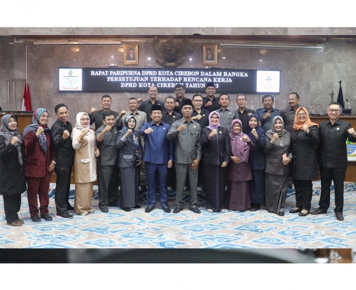 Rapat Paripurna Sepakati Rencana Kerja DPRD Kota Cirebon 2023