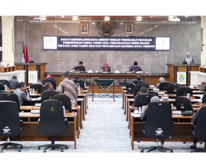 Fraksi-fraksi di DPRD Sampaikan Pemandangan Umum atas Raperda APBD 2023