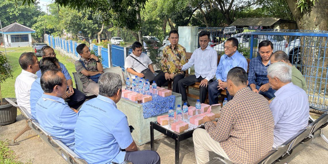 Komisi II Monitoring ke Reservoir Perumda Air Minum Tirta Giri Nata