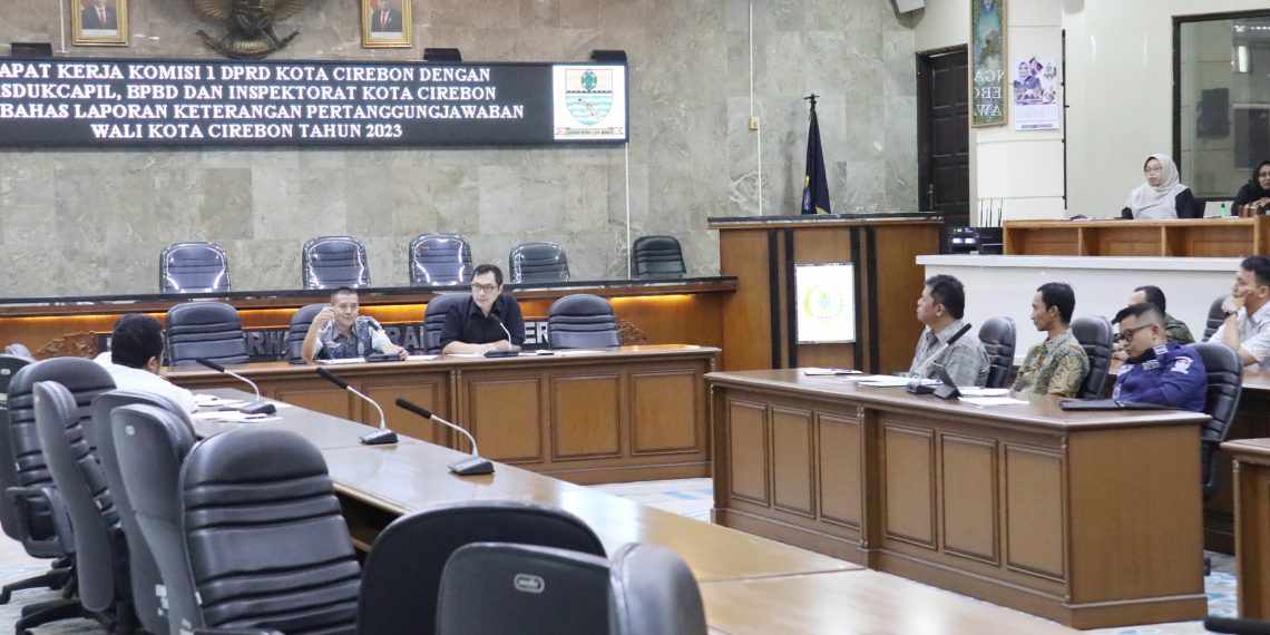 Komisi I Apresiasi Disdukcapil, Inspektorat dan BPBD Soal Laporan Hasil Kinerja Tahun 2023