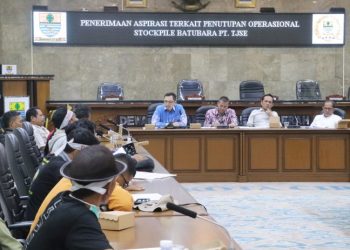 Stockpile Batu Bara Masih Beroperasi, DPRD Beri Peringatan Keras kepada PT TJSE