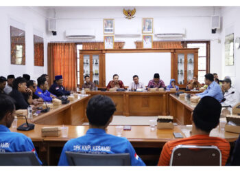 Rapat Dengar Pendapat, DPRD Terima Aspirasi KNPI Kota Cirebon