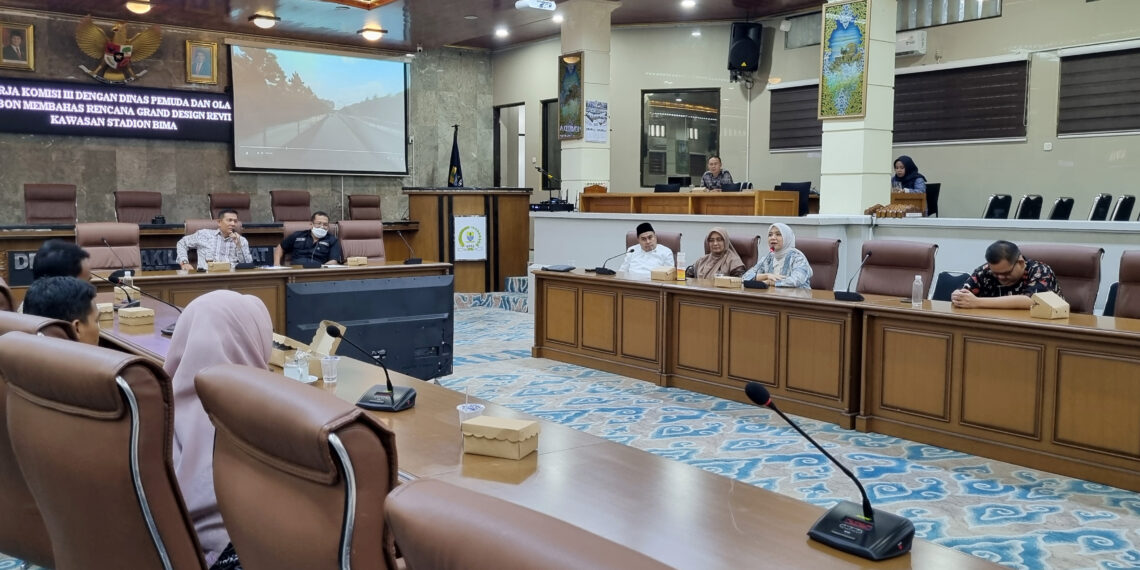 Komisi III DPRD Ingatkan Dispora Soal Keseriuasan Revitalisasi Kawasan Stadion Bima
