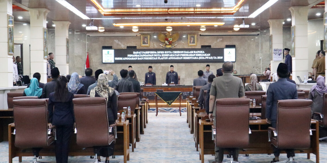 DPRD dan Pemda Kota Cirebon Setujui Perubahan KUA-PPAS Tahun 2025