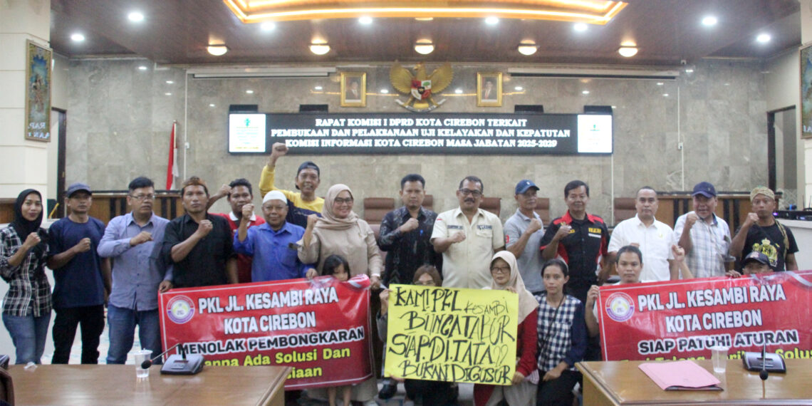 Komisi III DPRD Terima Aspirasi PKL Terkait Rencana Penertiban di Jalan Kesambi