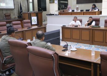 DPRD – Satpol PP Bahas Penertiban Bangunan Liar di Sempadan Sungai