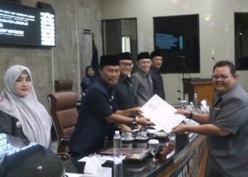 DPRD Terima Penyampaian Wali Kota Tentang Raperda Pertanggungjawaban APBD 2025